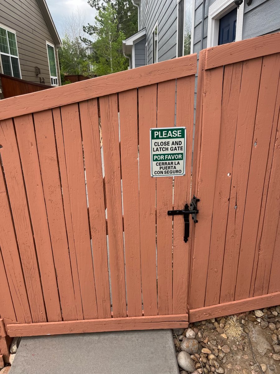 painted fence outside of home Preview Image 4