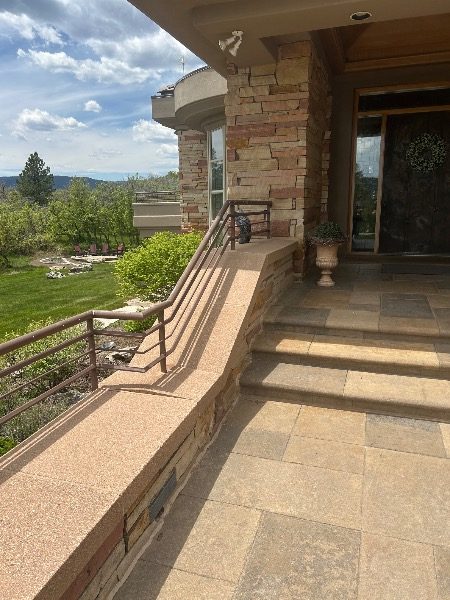 paved entrance and steps with metal railing Preview Image 3