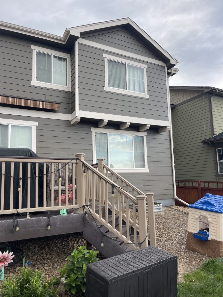 back of house with painted siding Preview Image 1