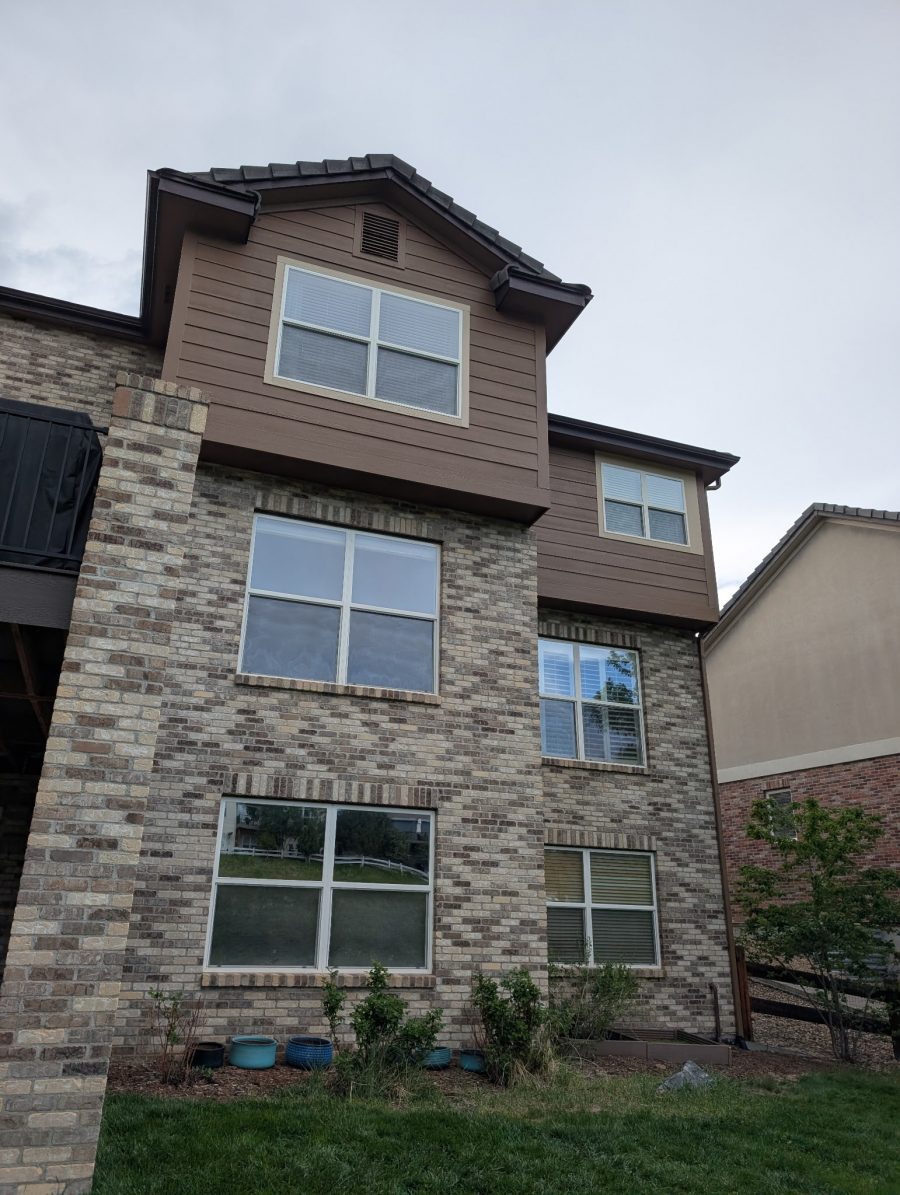 painted siding on brick and siding house Preview Image 1