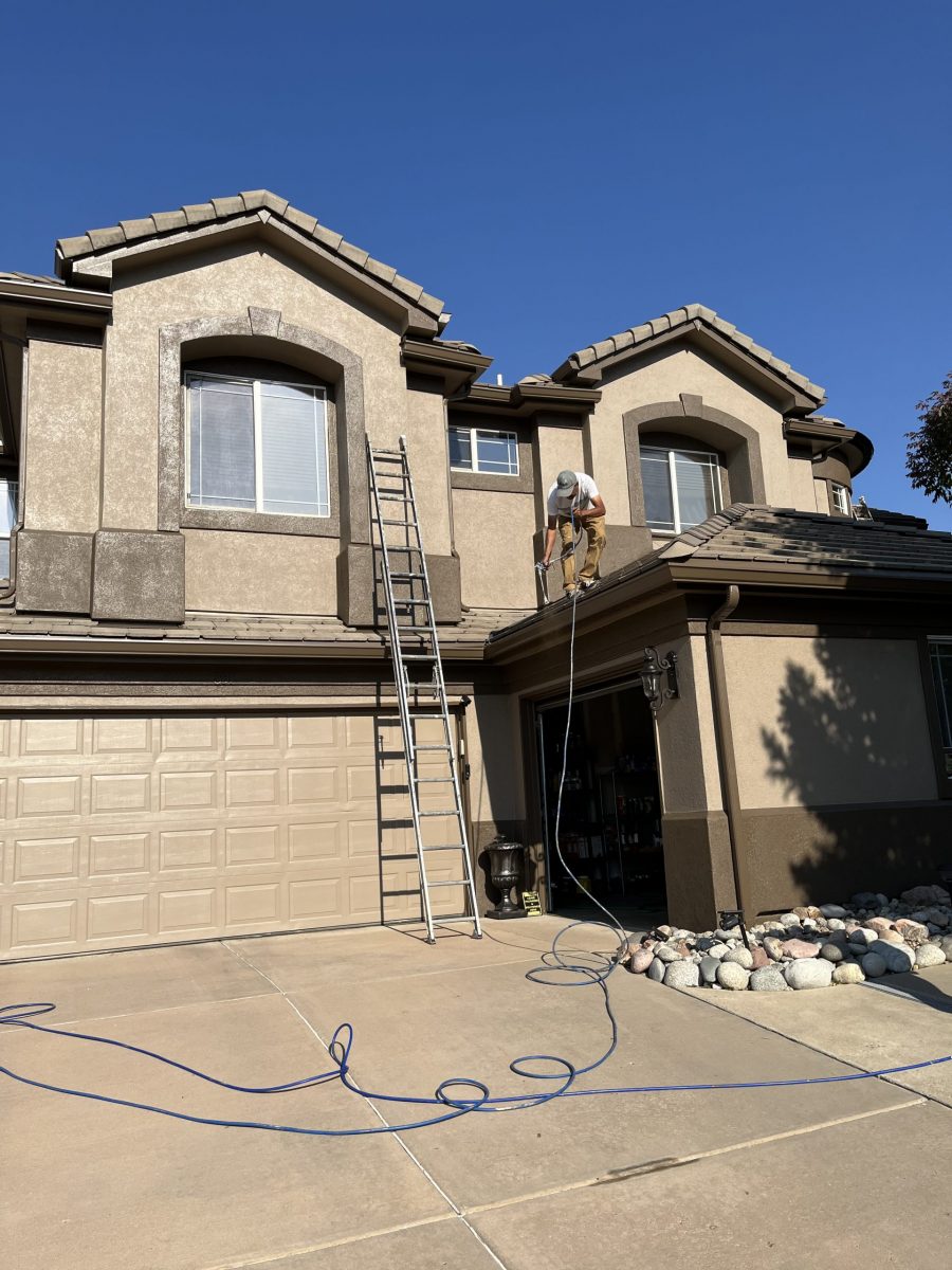 Tan Multi-Story Exterior