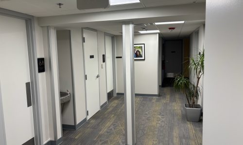 Repainted High-Traffic Areas