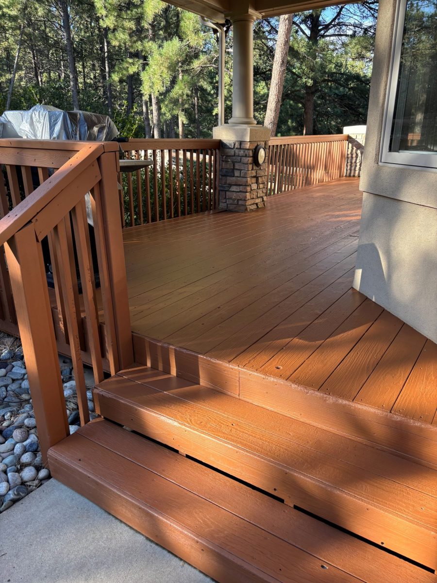 stained wooden deck Preview Image 4