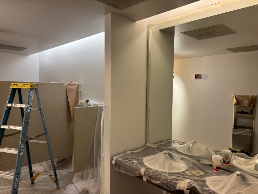 commercial restroom before paint update Preview Image 9