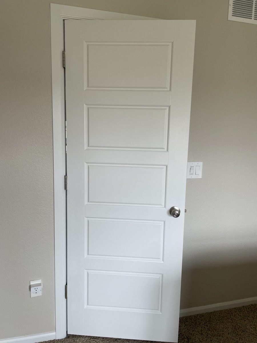 white painted interior door Preview Image 3