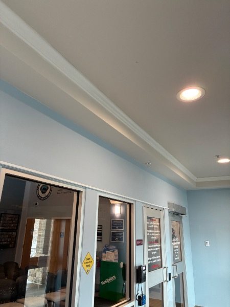 ceiling before access panel install Preview Image 1