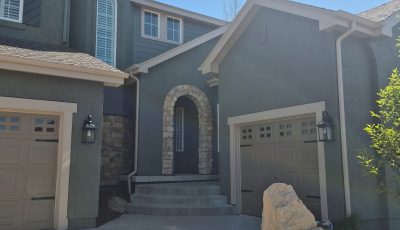 Painted Front of House | Castle Rock Home Project