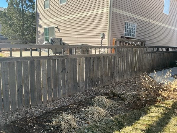 unstained wooden fence Preview Image 6