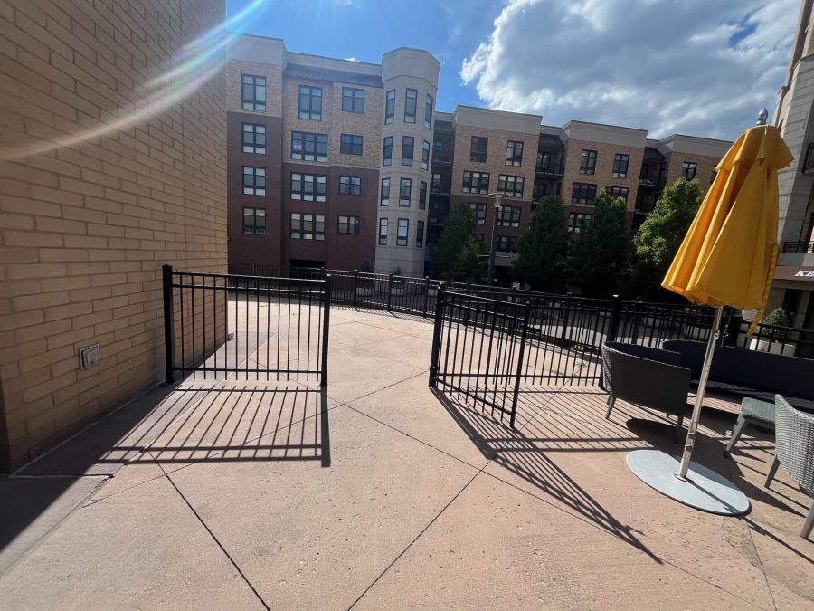 black painted railing along street-facing building exterior Preview Image 4