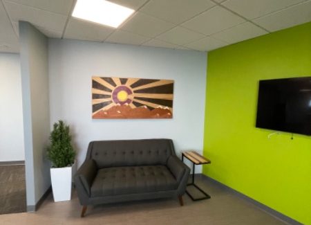 couch in office space