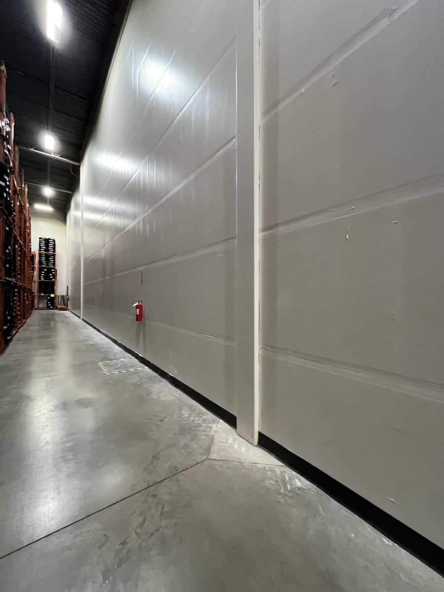 white painted TireHub warehouse wall Preview Image 2