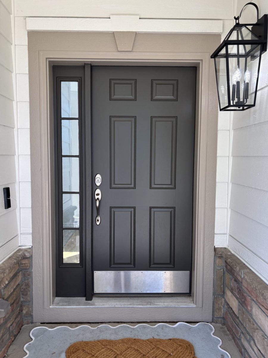 dark grey painted front door Preview Image 1