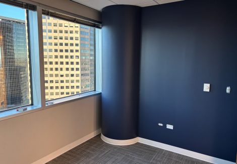 Office Space Repaint of 1999 Broadway Building in Denver