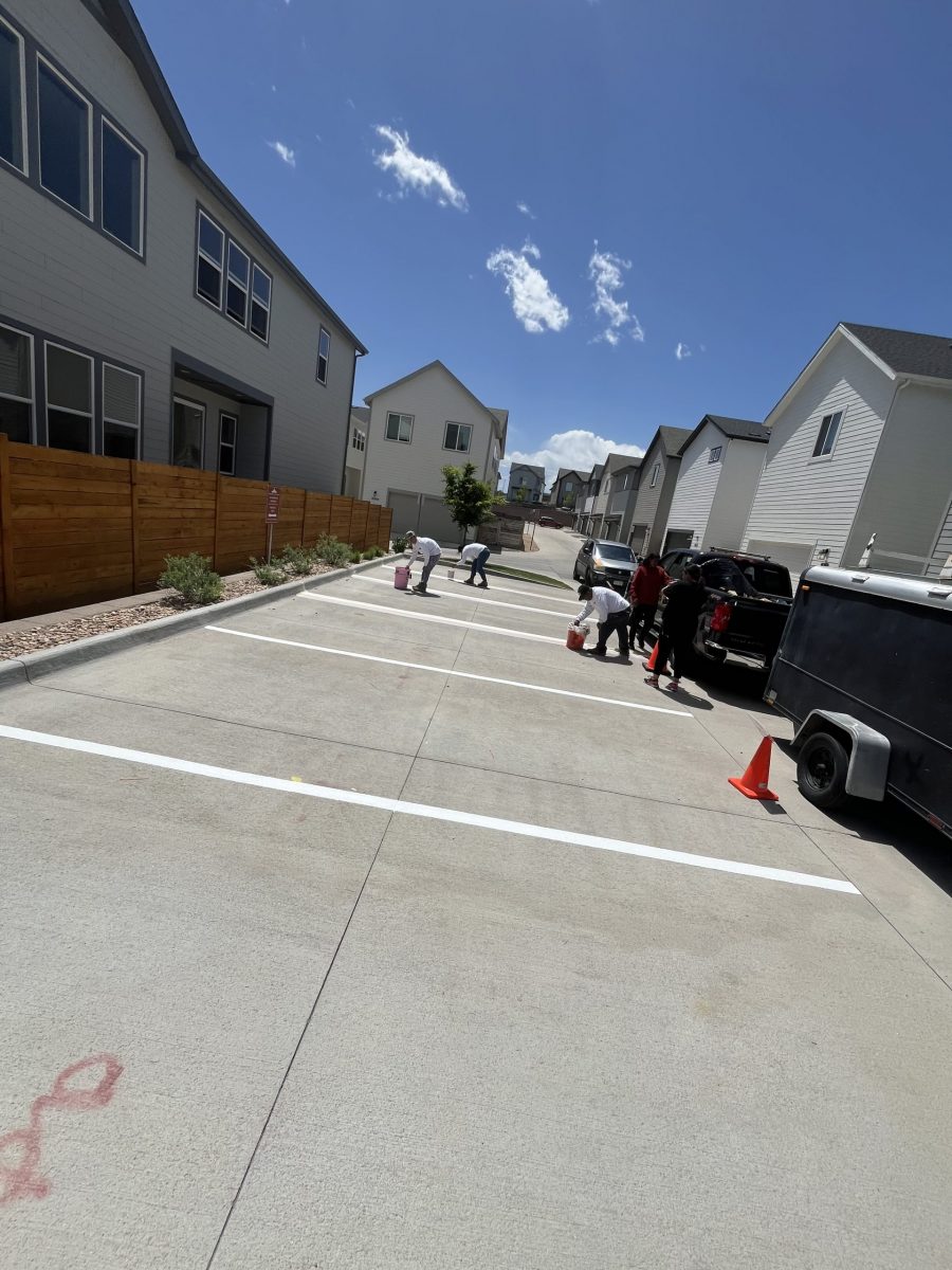 parking spot paint job with team Preview Image 3