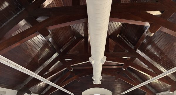 painted interior of early learning center