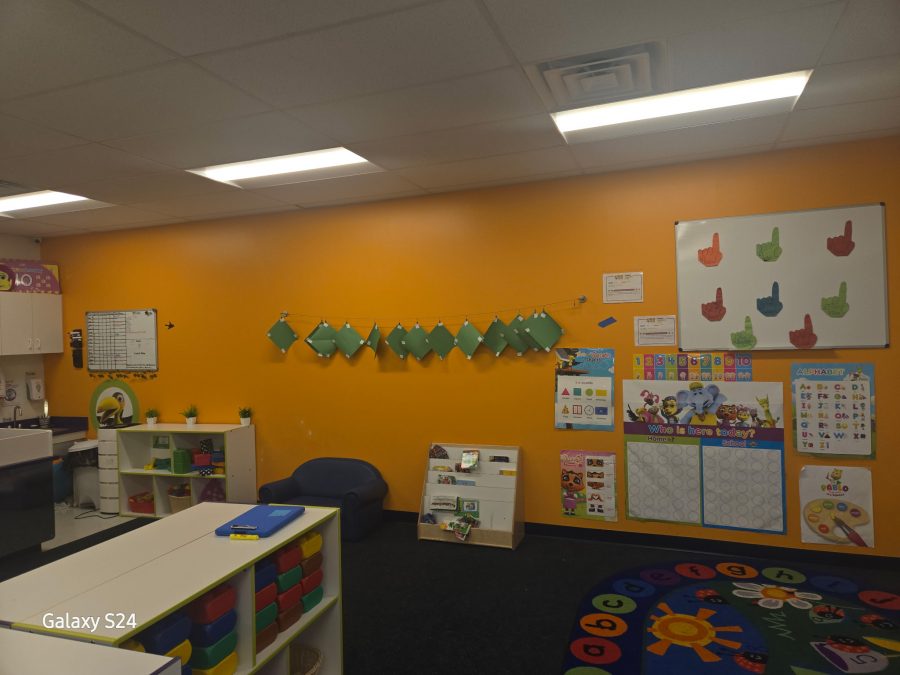 childcare classroom with orange wall Preview Image 9