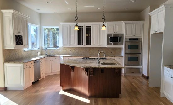 Kitchen stain to paint conversion