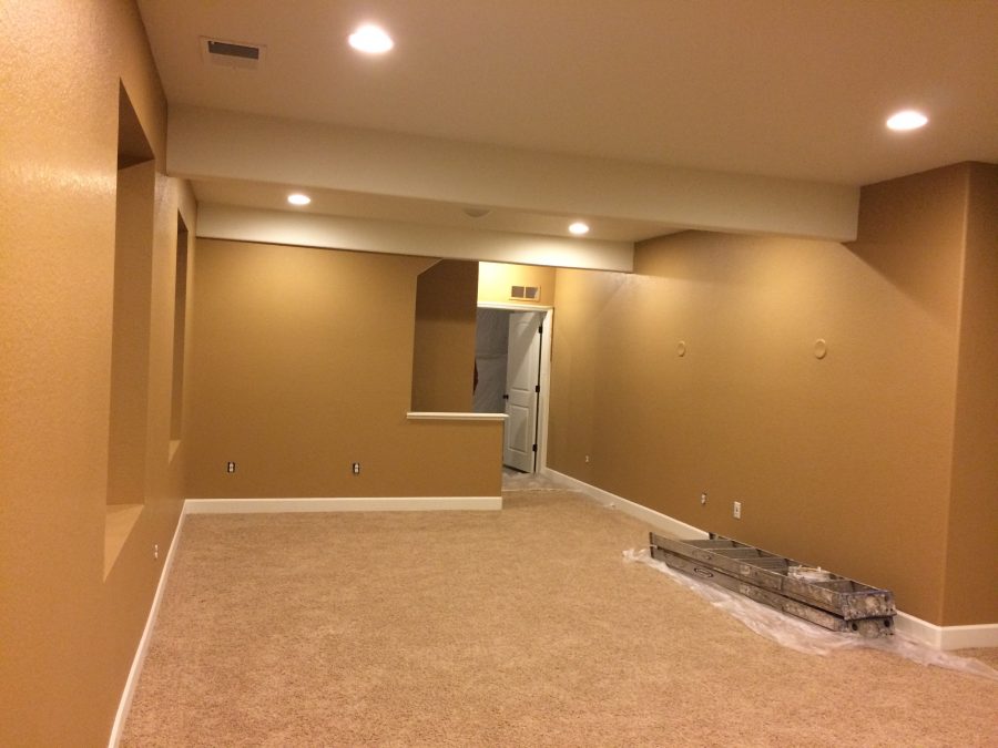 Castle Rock Basement Residential Painting
