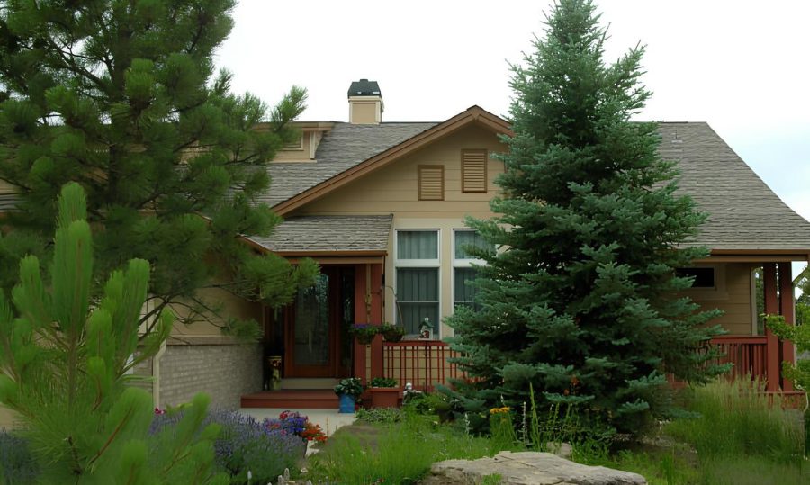 North Brown Exterior Home in North Castle Pines