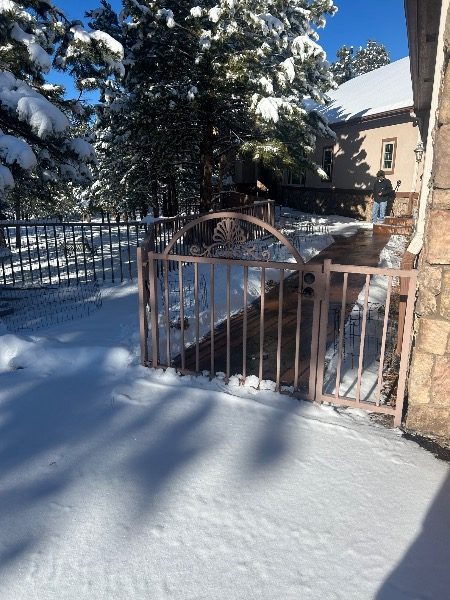 wrought iron fence before repaint Preview Image 7