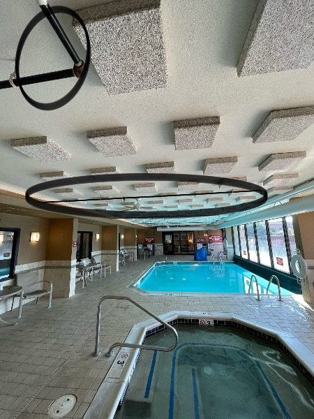 pool area with black ceiling pips highlighted Preview Image 4