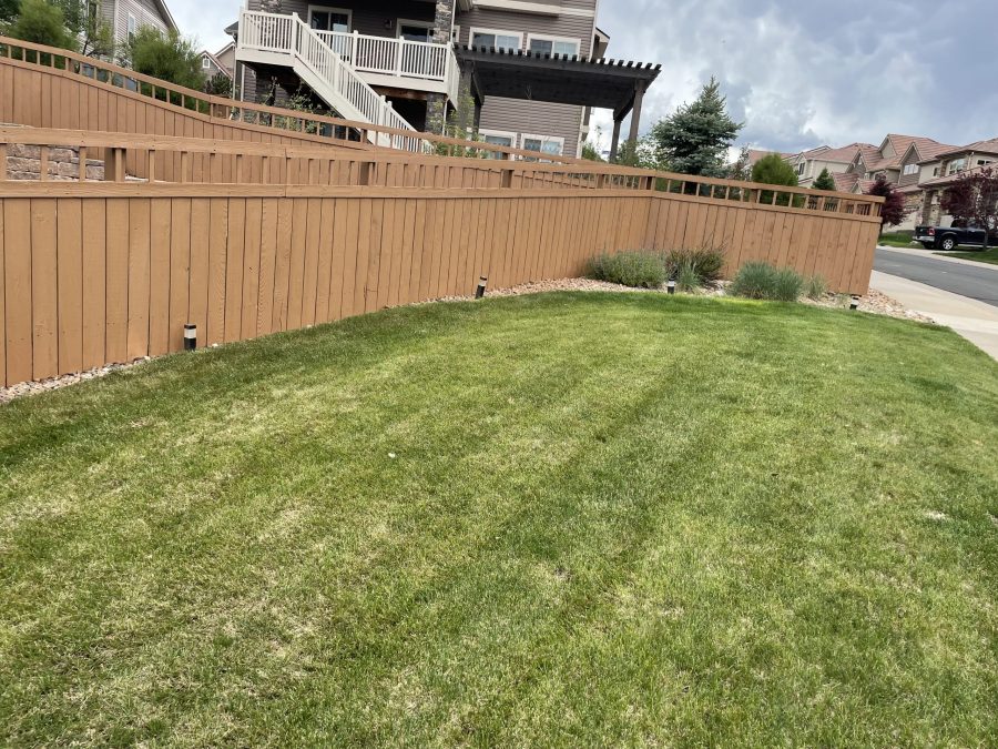 painted fence surrounding house Preview Image 2