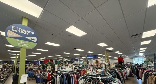 goodwill interior during repaint