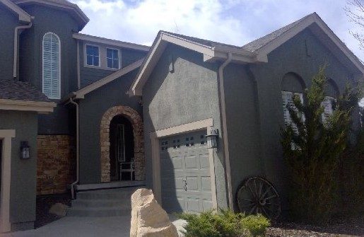 Unpainted Front of House | Castle Rock Home Project Preview Image 2