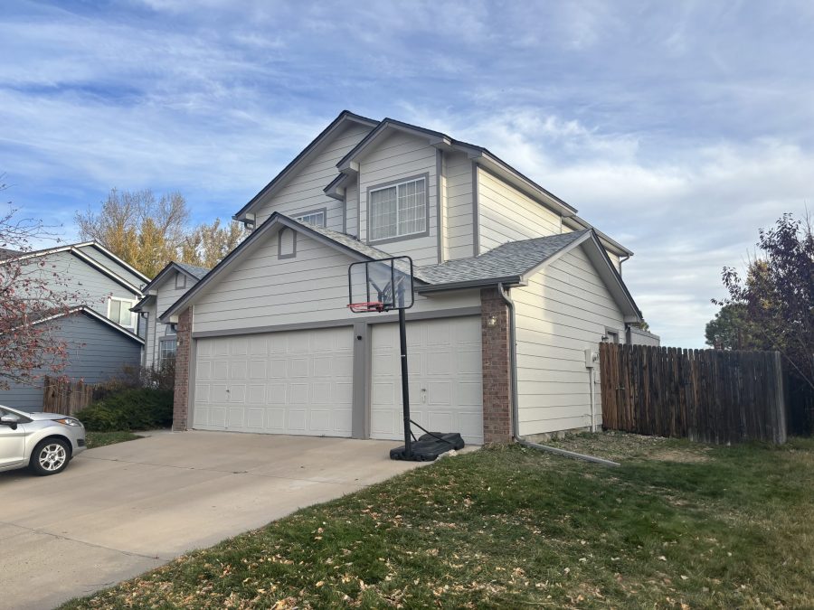 painted home exterior