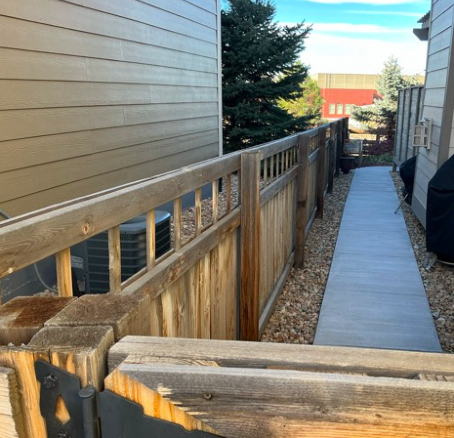 Unstained Fence | Residential Project Preview Image 2