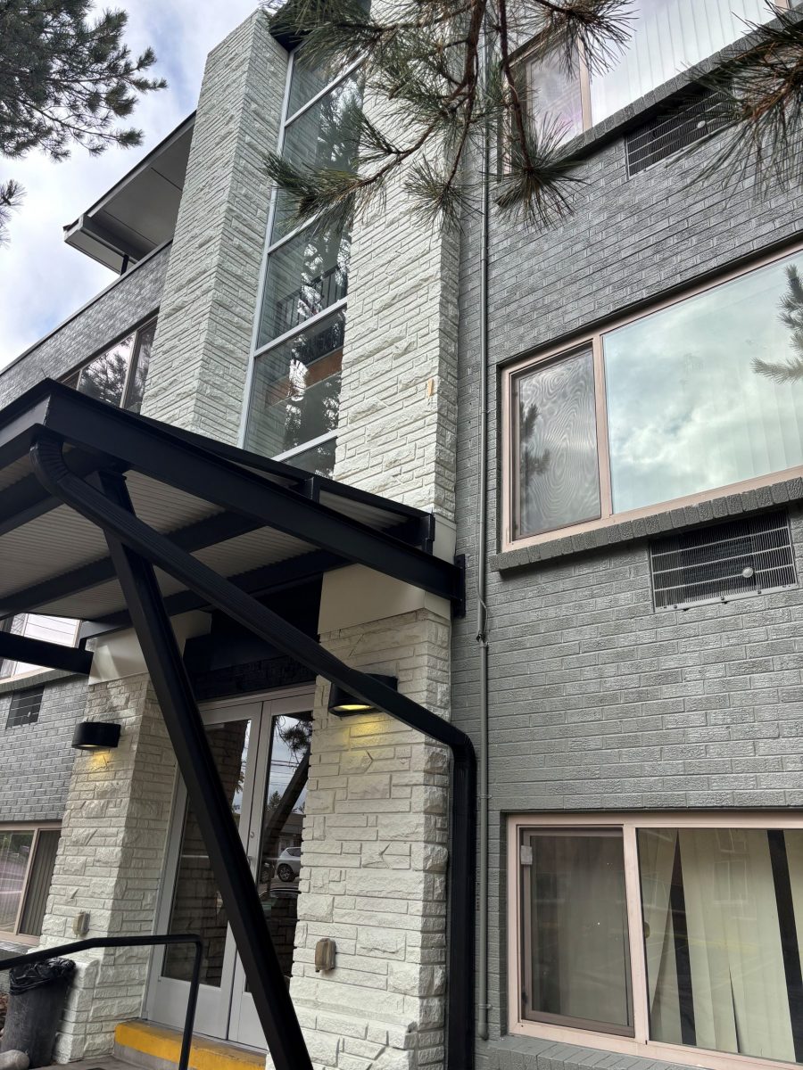 grey painted multi-unit housing buidling exterior Preview Image 6