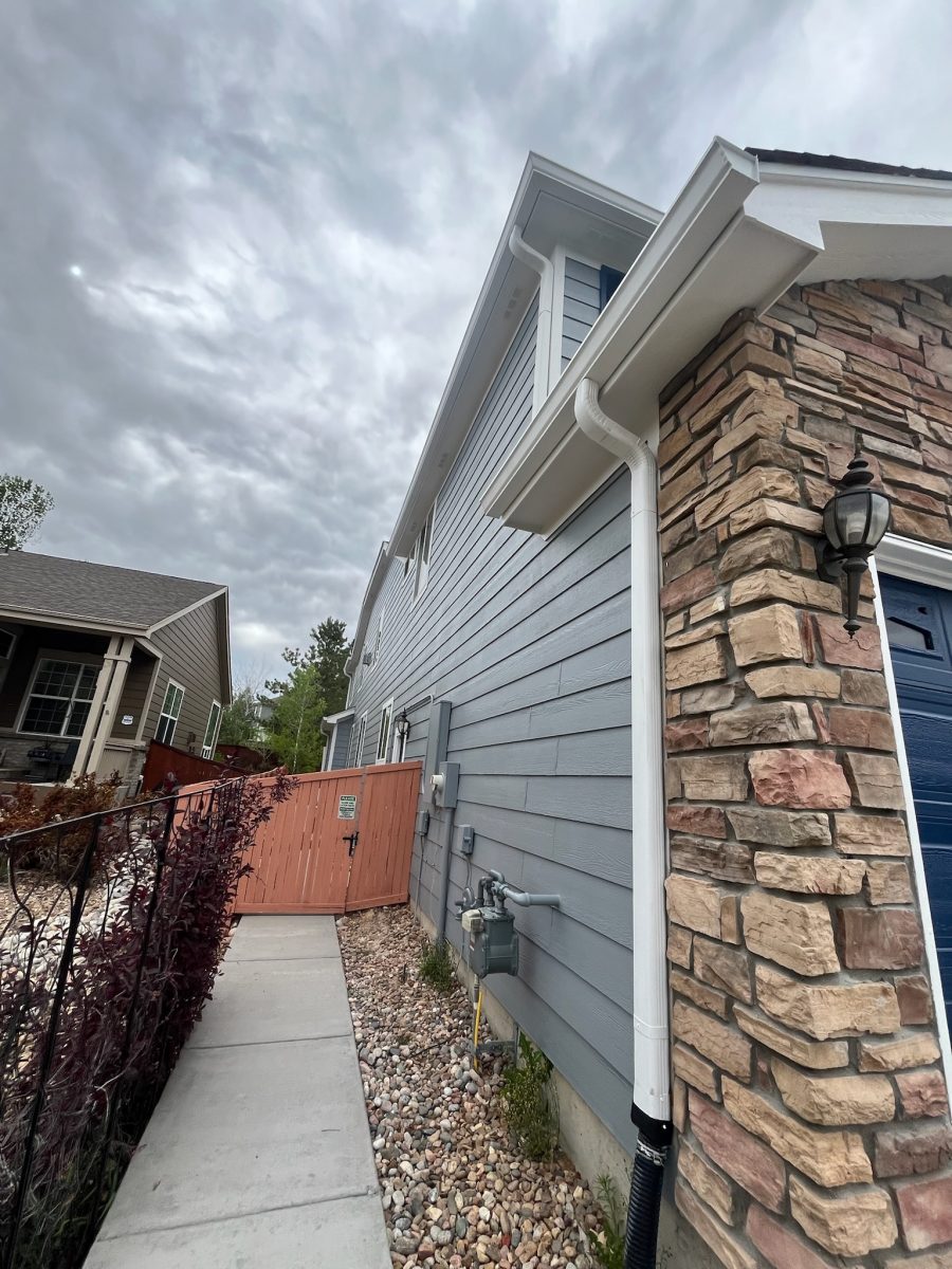 side view of house with painted siding Preview Image 3