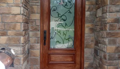 Door Staining Project