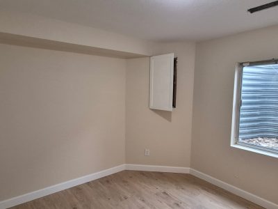 beige painted home interior room