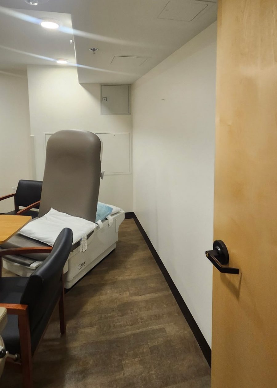 medical facility interior room after repaint Preview Image 2