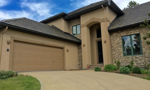 Exterior Stucco Painting Project