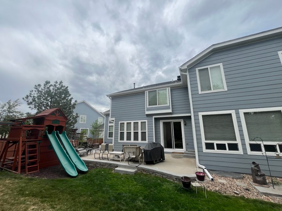 rear view of house after painting project Preview Image 1