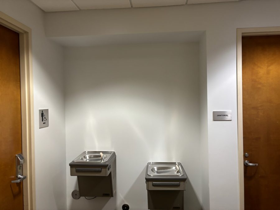 commercial restroom after paint update Preview Image 1