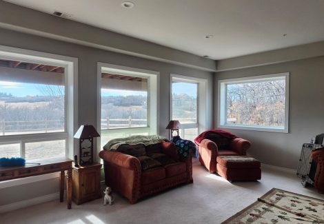 painted home interior