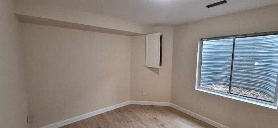 beige painted home interior room