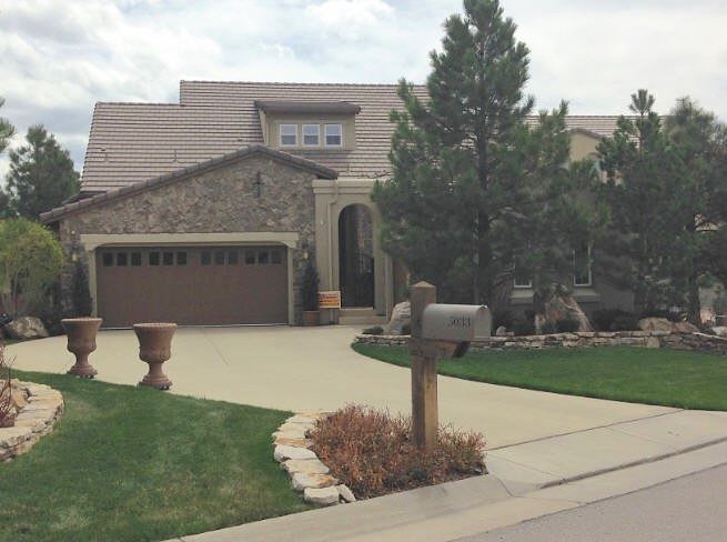 Castle Pines Village House Painting