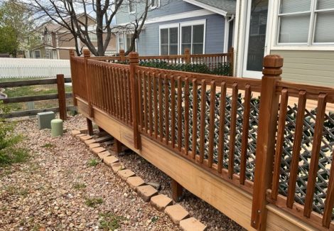 Wooden Deck Clear Coat Stain