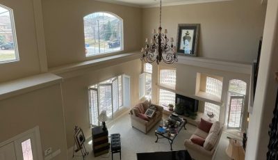 balcony view of home living space