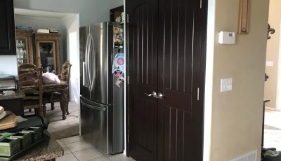 painted kitchen