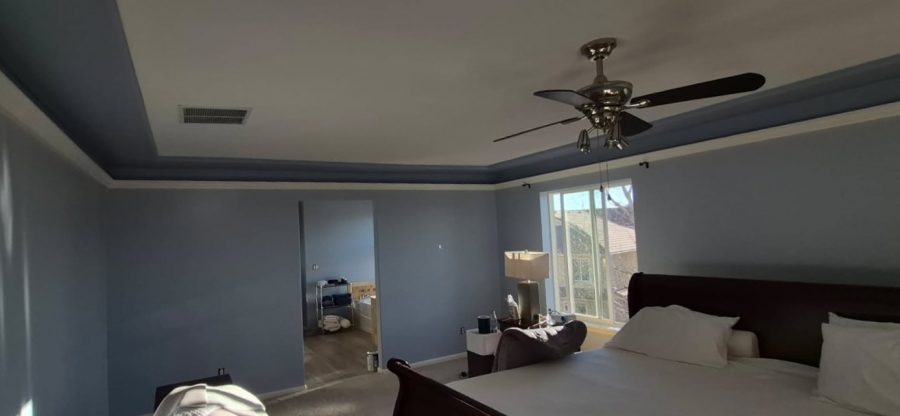 blue painteed master bedrooom Preview Image 1