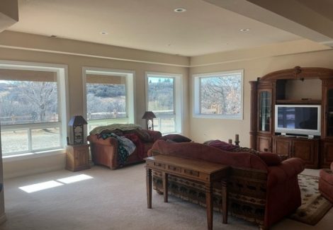 home interior before repaint