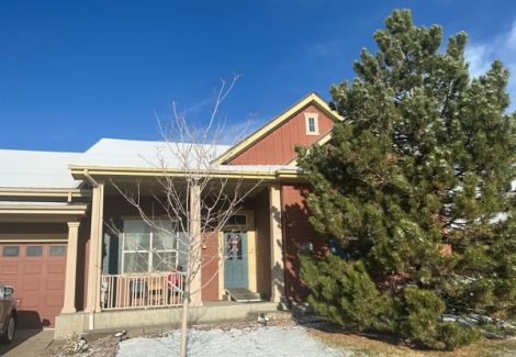 front of house with porch and tree