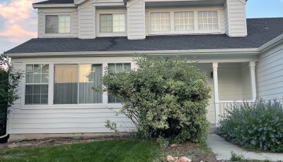 front of house with repainted exterior
