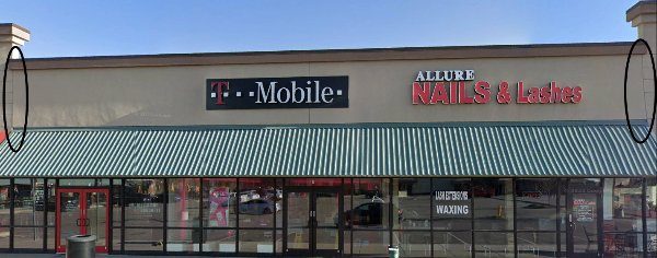 retail location with old signage Preview Image 3