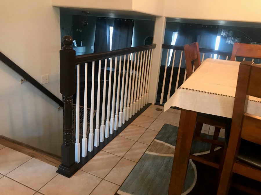 newly painted banister in kitchen Preview Image 2